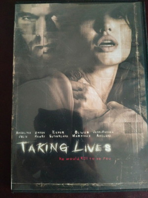 Taking Lives DVD like new with subtitles