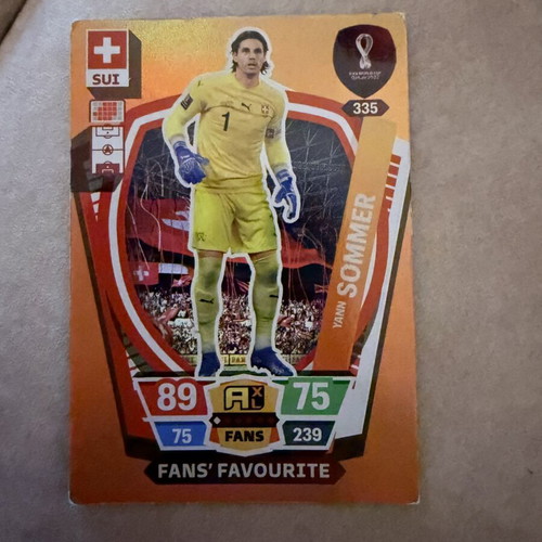 FIFA World Cup Qatar 2022 Yann Sommer sticker like new