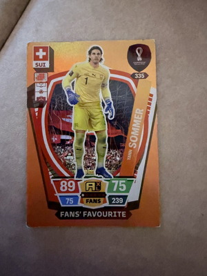 FIFA World Cup Qatar 2022 Yann Sommer sticker like new