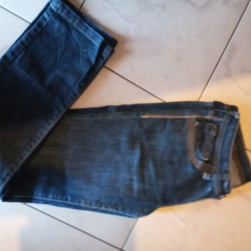 BSB women's denim jeans used, blue, straight fit, size XXXS