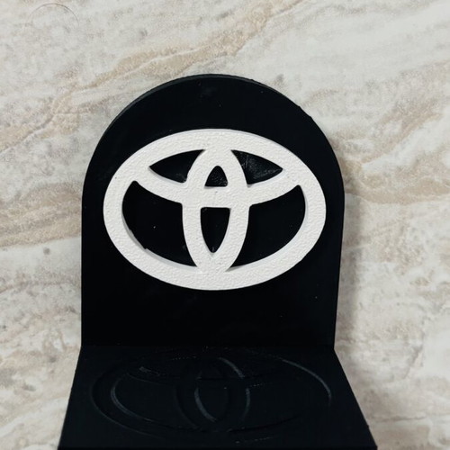 Toyota wall mount key holder with shelf