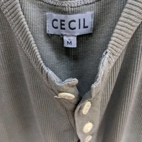 Cecil men's shirt like new, size M, green, short sleeve