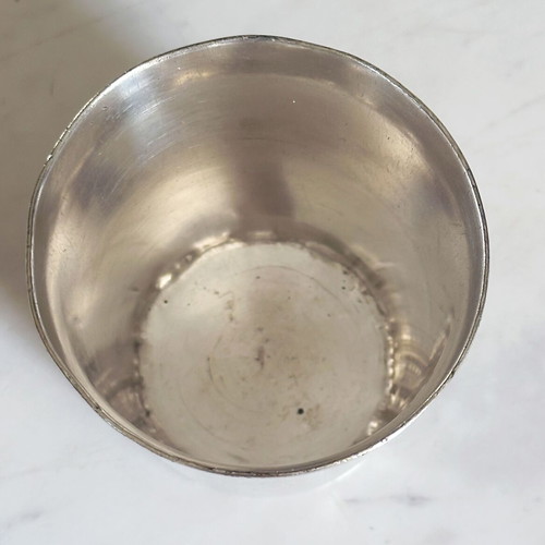 Christofle Silver-Plated Antique Cup from France 1910 used