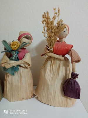 Κούκλες Άμις αυθεντικές χειροποίητες από φλοιό καλαμποκιού
