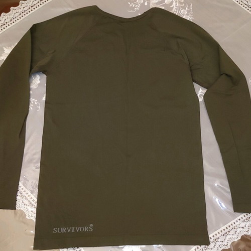 Survivors thermal training shirt khaki medium like new
