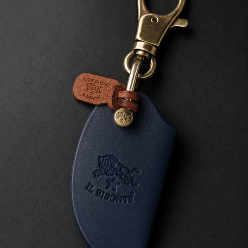 Il Bisonte leather keychains new, made in Italy