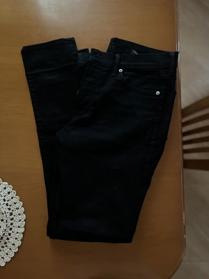Skinny denim jeans black size W32/L32 like new