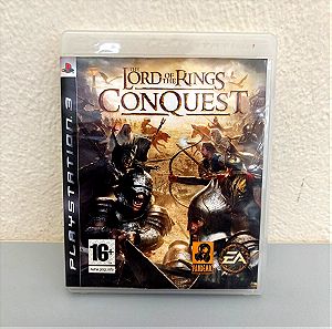 Lord of the Rings Conquest Playstation 3