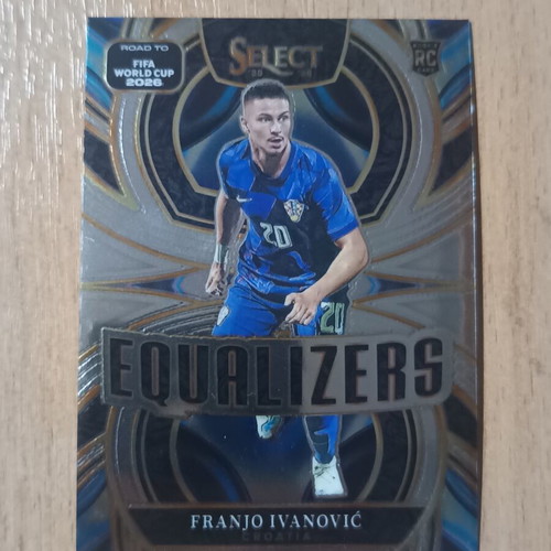 Panini Select Road to FIFA World Cup 2025-26 Franjo Ivanović Rookie Card Equalizers Insert #11