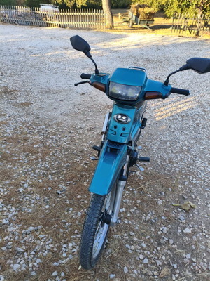 Kawasaki Kaze R μεταχειρισμένο, μπλε μοτοποδήλατο