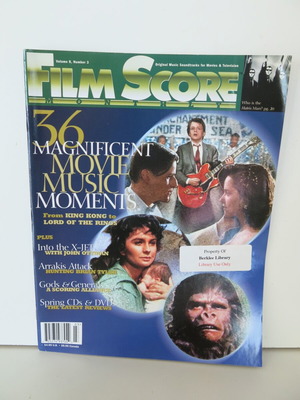 Περιοδικό Film Score Monthly Vol 8 No 3 μεταχειρισμένο, Μάρτιος 2003