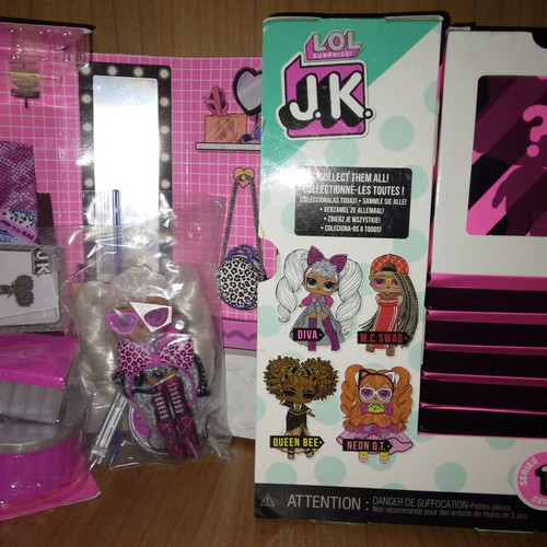 LOL L.O.L Surprise J.K. Mini Fashion Doll Diva like new