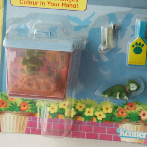 Littlest Petshop Colour Change Chameleon Cactus Cove Kenner new, sealed