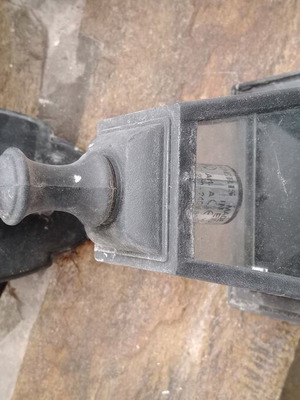 Outdoor lamps used, set of 3, functional