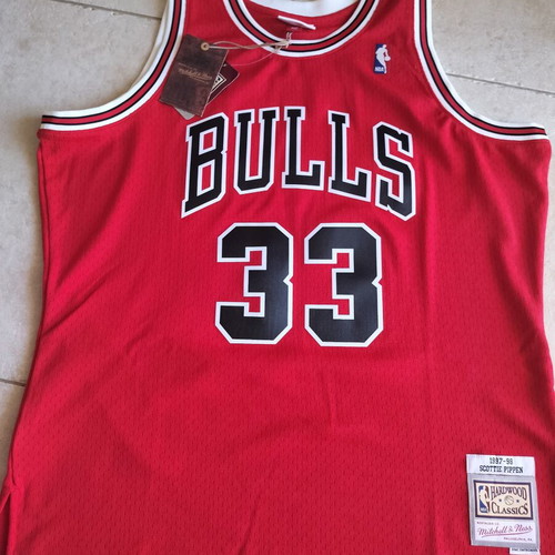 NBA Classic Chicago Bulls 1997-98 Jersey Mitchell and Ness New Authentic