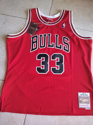 NBA κλασική εμφάνιση Chicago Bulls 1997-98 Mitchell and Ness καινούργια, γνήσια