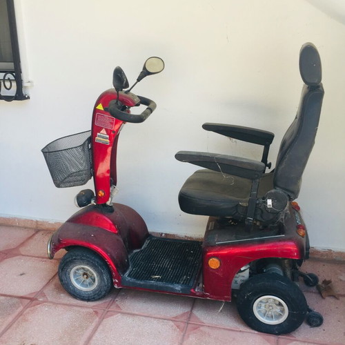 ShopRider ηλεκτρικό αναπηρικό αμαξίδιο μεταχειρισμένο, χρειάζεται αντικατάσταση μπαταριών