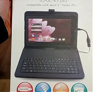 Θήκη/Stand - Πληκτρολόγιο Τ-Line για Tablet 9.1"