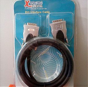 Καλώδιο (cable) DVI-I (24+5) - DVI-I (24+5) 1,5m