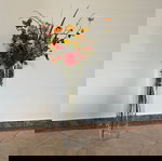  Διακοσμητικό βάζο δαπέδου με άνθη