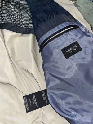 Bexleys L/40 Bomber Jacket like new, beige
