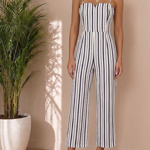 Bershka Viscose Bodysuit Like New, White and Blue, Size M
