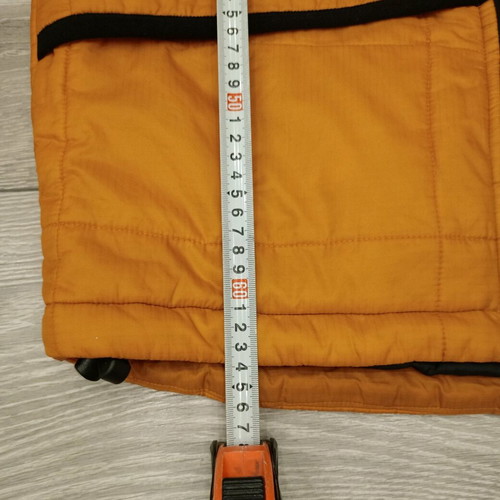 Nike ACG Retro Puffer Vest used, orange and black, size S