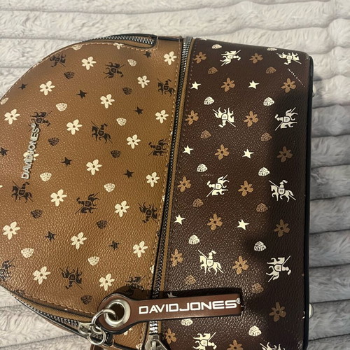 David Jones backpack like new, brown