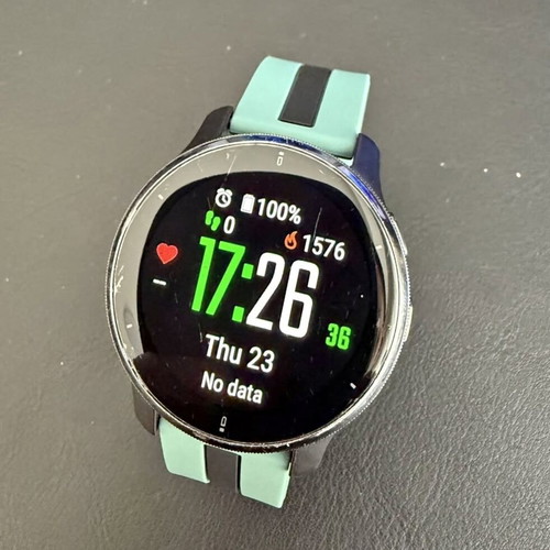 Garmin Venu 2 Plus smartwatch used, includes charger and new strap