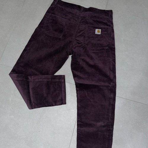 Carhartt Wip purple corduroy pants like new, size 33