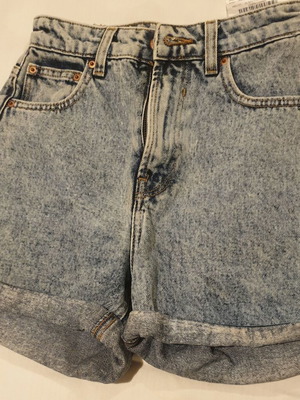 Bershka denim shorts high waist size 32 like new