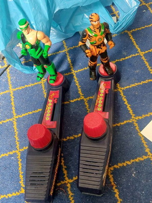 Vintage Karate Fighters from the 80s in good condition