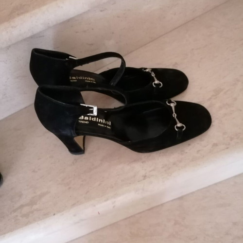 Baldinini suede pumps size 41 new, black