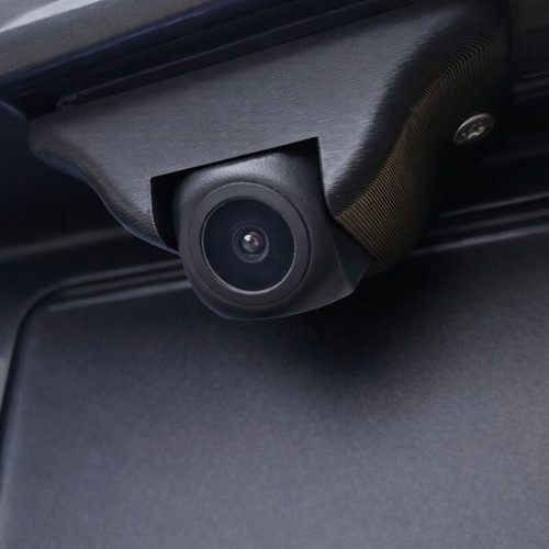 3D printed PETG rearview camera mount for car, black