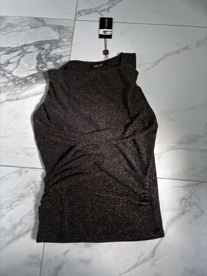Raxevsky women's blouse with glitter medium new