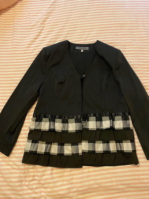 Women's black blazer like new, size XL
