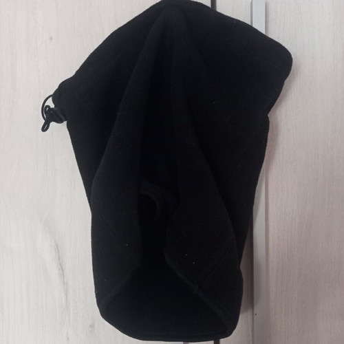 Admiral black neck warmer fleece new