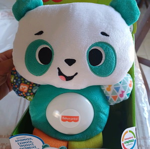 Fisher Price Linkimals Πάντα, ο Αγκαλίτσας από Ύφασμα με Μουσική για 9+ Μηνών