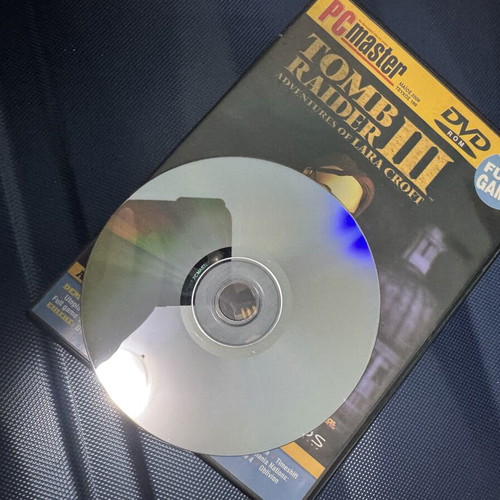 Tomb Raider PC Games used, pack of 4 classic titles with manuals
