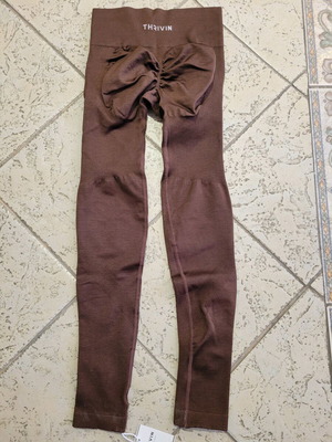 Thrivin leggings brown new size S