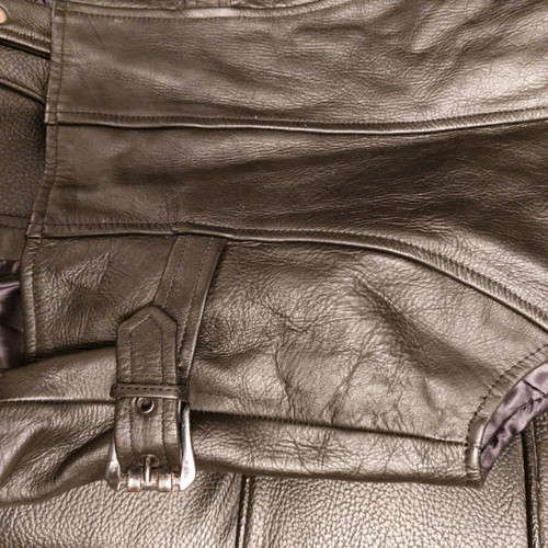 Newton leather vest like new, black, size M