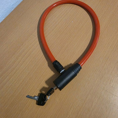 Bicycle lock new with chain and PVC coating