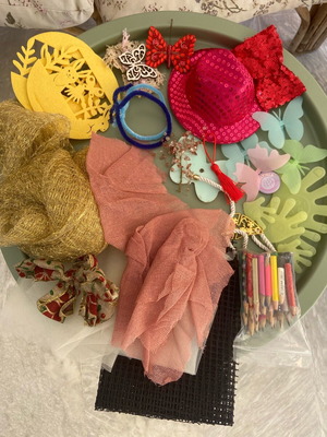 Craft supplies used, complete pack