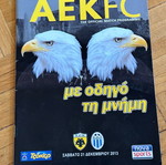 Match Programme AEK-Kifisia OAKA new