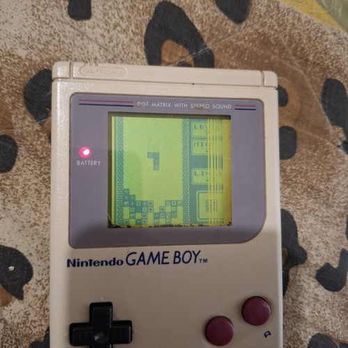 Nintendo Game Boy console with games