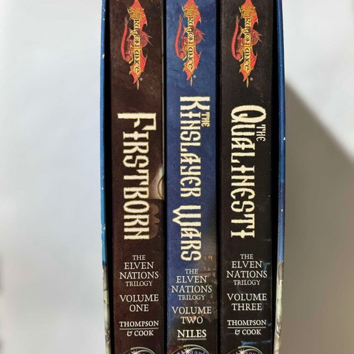 The Elven Nations Trilogy used, Dragonlance books