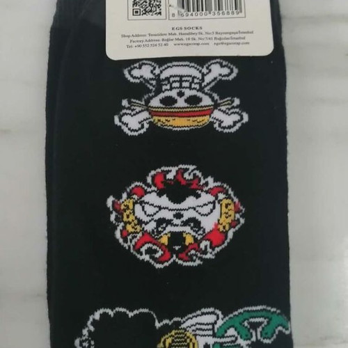 Egs Socks Skulls onesize 40-46 new, black and white