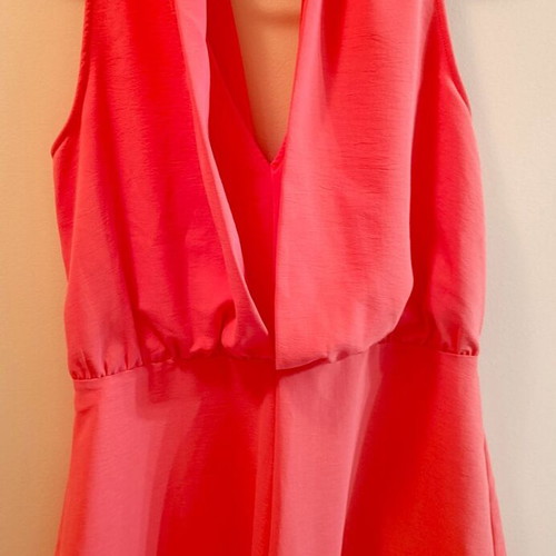 Zara orange jumpsuit shorts like new, size L