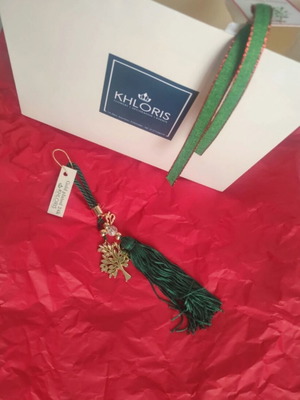 Gold-plated 24k charm The Tree of Life new in gift packaging