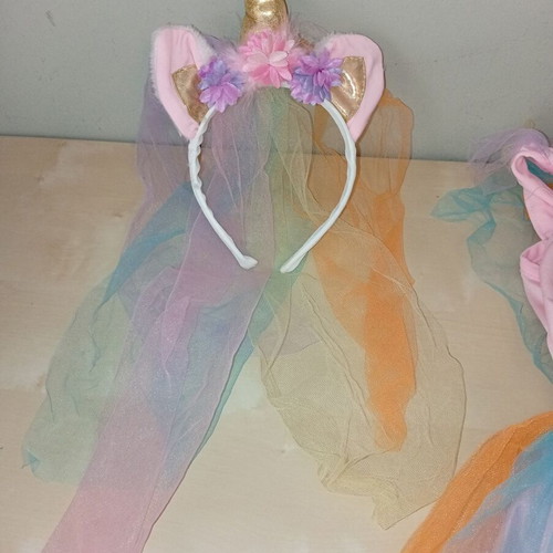 Unicorn 1007 Carnival Costume Size 6 like new by Clown Republic